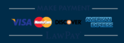Make Payment | Visa | MaterCard | Discover | American Express | LawPay